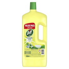 Jif cream cleaner bottle, yellow lemon scent, Value Pack, 1500 ml