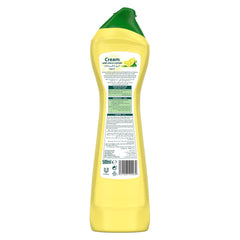 Limpiador en crema JIF, con tecnología de microcristales, Limón, elimina grasa, restos de comida quemada y manchas de cal, 4 x 500ml
