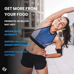 Carbamide Forte Probiotics 50 Billion for digestive health and nutrient absorption support