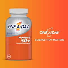 ONE A DAY Women’s 50+ Healthy Advantage Multivitamins, Supplement with Vitamins A, C, E, B1, B2, B6, B12, Vitamin D and Calcium, 200 Count