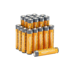 Pilas alcalinas de alto rendimiento Amazon Basics AAA de 1,5 voltios, paquete de 20 (el aspecto puede variar)