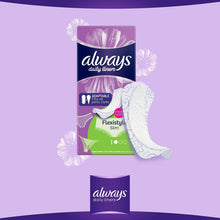 Always daily liners Flexistyle Slim pantyliners in package, fresh-scent 60 count