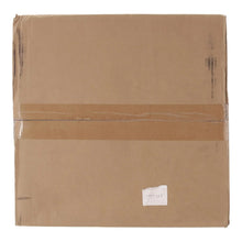 Brown cardboard shipping box with label for safe delivery