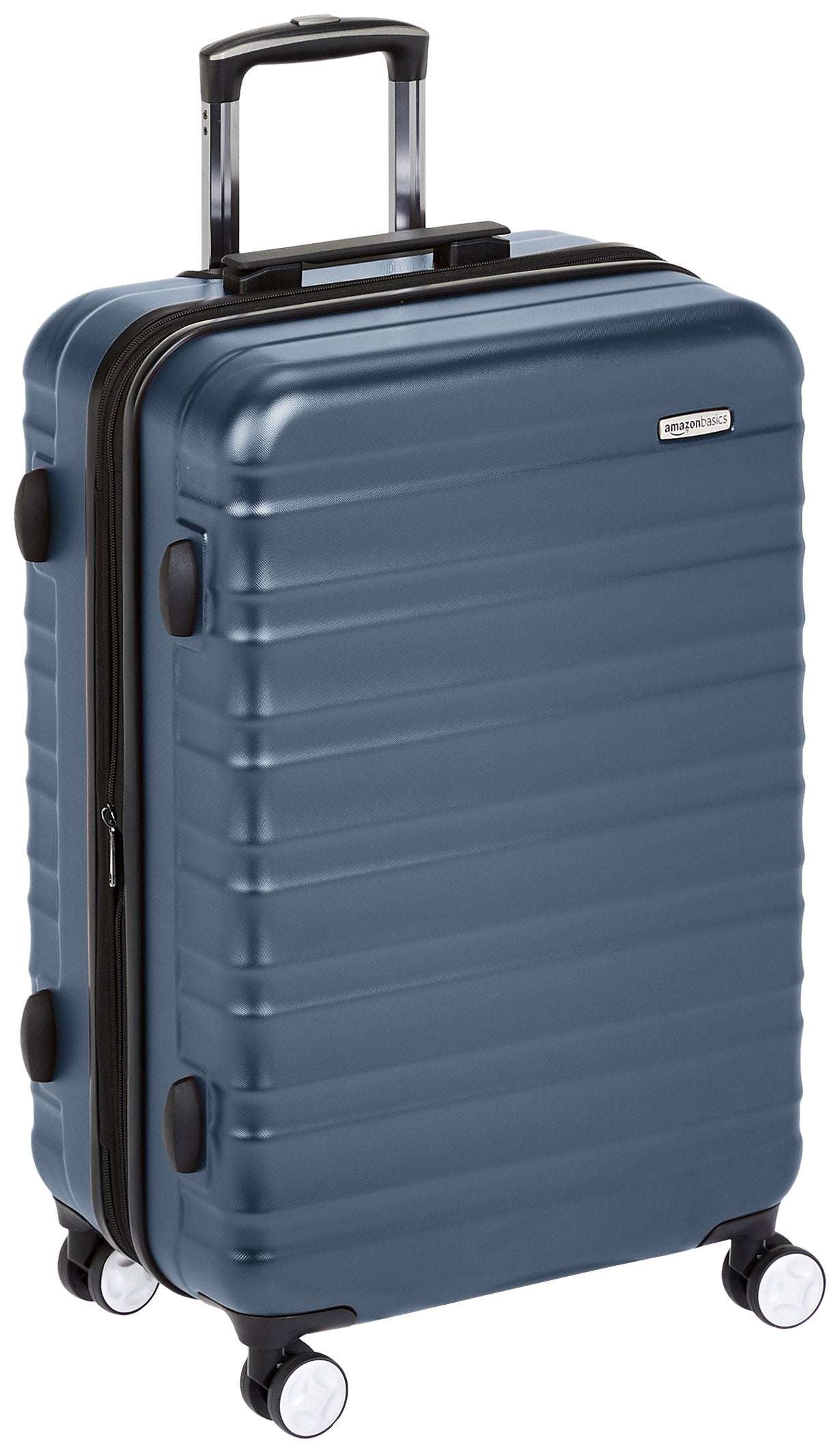 Hardside Spinner Luggage with TSA Lock - 24-Inch (60cm), Material: Polycarbonate, Navy Blue