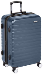 Hardside Spinner Luggage with TSA Lock - 24-Inch (60cm), Material: Polycarbonate, Navy Blue