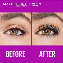 Eye with thick mascara lashes, lifted curl and defined lash line