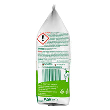 HEITMANN pure soda pouch back panel with barcode and safety information