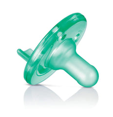 Philips Avent SCF190/01 Soothie 0-3mth Green/Green, 2pk