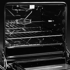 Super General 60x60 Freestanding Gas Cooker SGC601FS(N), 4-Burners, Full Safety, Stainless Steel Hob, Cast Iron Grid, Auto Ignition, Gas Oven with Grill, Rotisserie and Thermostat, 60x60x85cm (WxDxH)