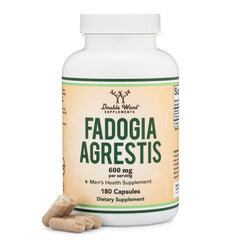 Double Wood Supplements Fadogia Agrestis 600mg Per Serving (180 Capsules) Powerful Extract to Support Healthy Testosterone Levels and Athletic Performance (Made and d in the USA)