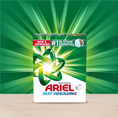 Ariel Fast Dissolving Laundry Detergent Powder, 9 KG x 2, Dual Pack, 18 kg