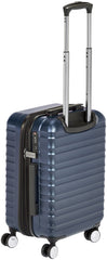 Maleta rígida con ruedas Amazon Basics, con candado TSA, 53 cm (21 pulgadas), policarbonato, color azul marino