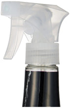 Clear trigger sprayer on dark granite & marble cleaner bottle