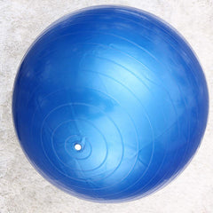 Yoga Ball Anti-Burst, 65cm Exercise Ball With Air Pump Thickened Stability Balance Ball For Physical Fitness Exercise Blue