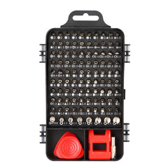 Precision Screwdriver Set, 110 In 1, For Mobile Phone, Smartphone, Game Console, Tablet, Pc And Other Electronic Equipment, Black