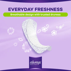 Always Pantyliners Multiform Normal Fresh Scent 60 Daily Liners