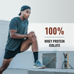 Isopure Low Carb Whey Protein Isolate Powder with Vitamin C & Zinc for Immune Support, 25g Protein, & Keto Friendly - Dutch Chocolate 1 LB, 14 Servings (454 G)