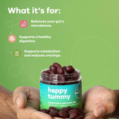 Nutrili Happy Tummy Probiotics Sugar Free Gummies (1 month) | Digestion & Metabolism | Probiotics, Prebiotics, Botanicals & Vitamins
