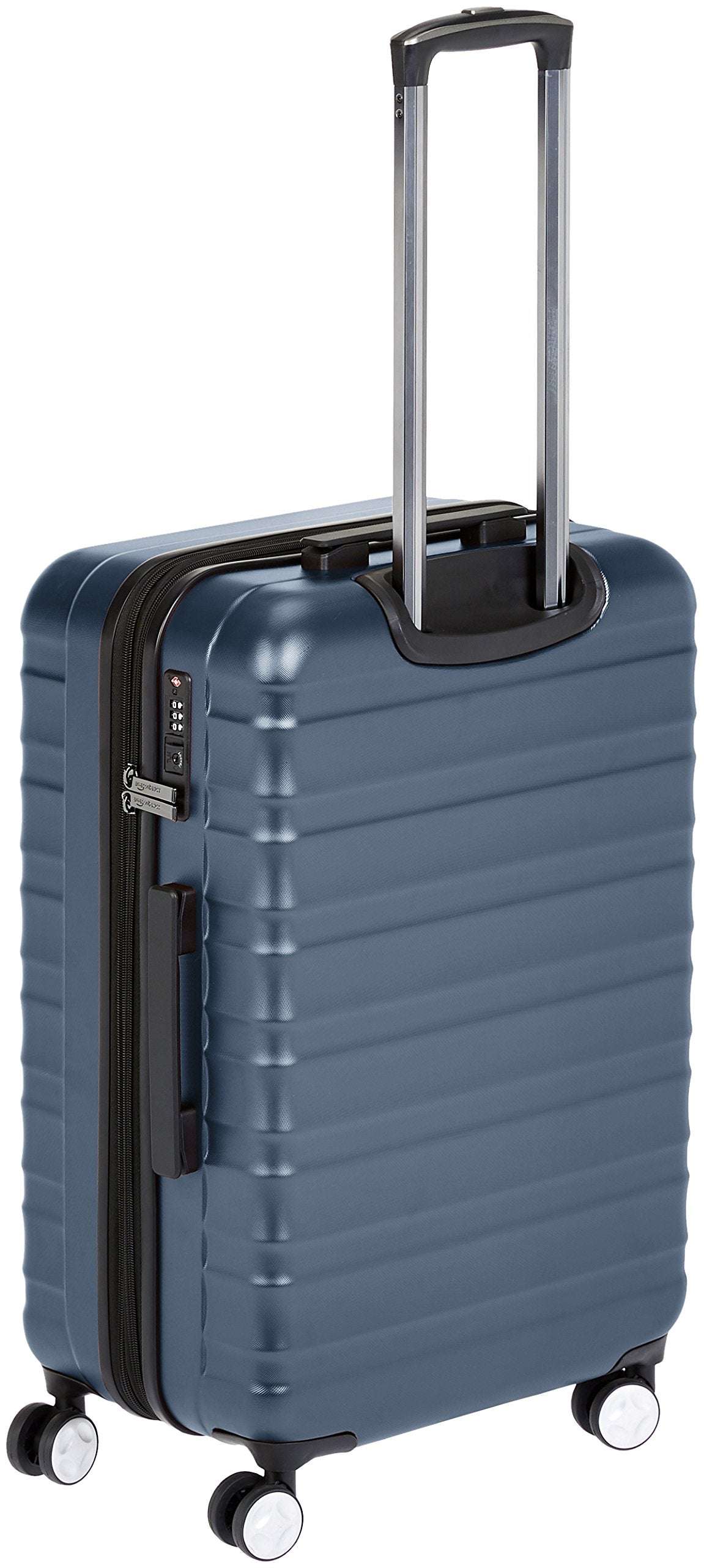 Hardside Spinner Luggage with TSA Lock - 24-Inch (60cm), Material: Polycarbonate, Navy Blue