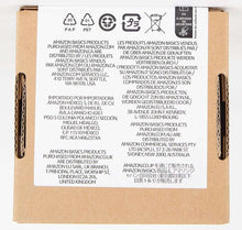 Battery value pack box back panel with shipping text and barcode