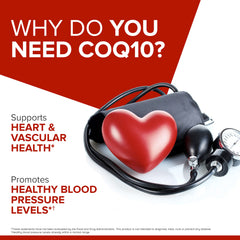 Qunol CoQ10 100mg Softgels - Ultra 3x Better Absorption Coenzyme Q10 Supplements - Antioxidant Supplement For Vascular And Heart Health & Energy Production - 4 Month Supply - 120 Count