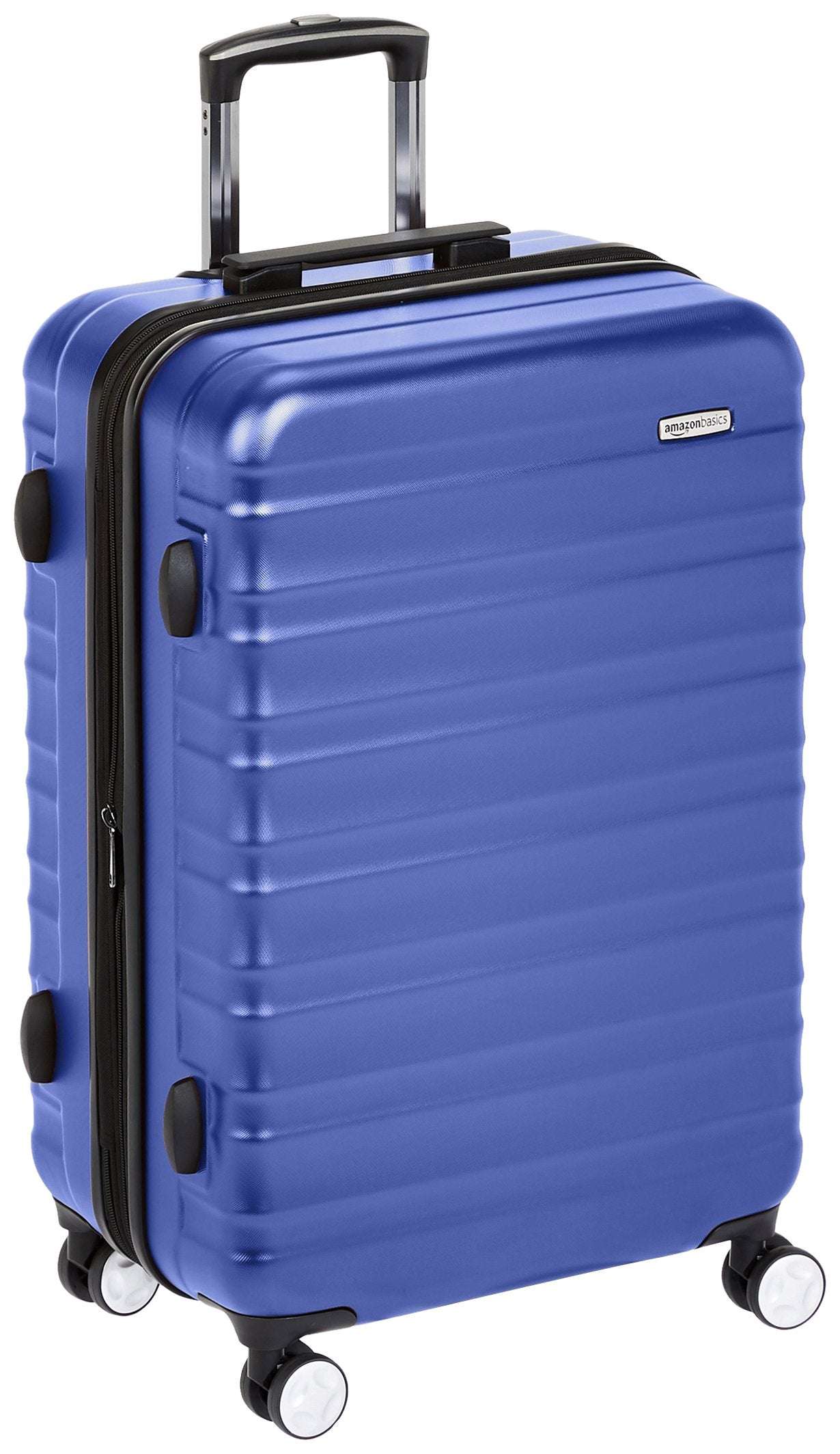 Premium Hardside Spinner Luggage with Built-In TSA Lock - 24-Inch (60cm), Material: Polycarbonate, Blue