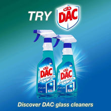 Two glass cleaner spray bottles, blue triggers, teal liquid, 400 ml each