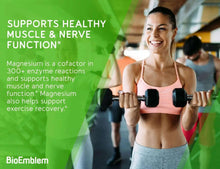 Triple Complex magnesium supplement benefits panel for muscle and nerve function