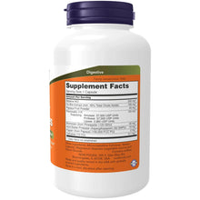 Supplement bottle with purple cap and back label facts panel