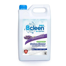 Disinfectant floor cleaner liquid bottle, blue cap, lavender scent, 5L