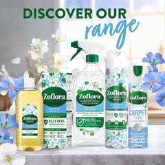 Zoflora Multipurpose Disinfectant - Linen Fresh- 500 ml | Anti-bacterial | All surface Cleaner | Home, Kitchen & Bathroom Cleaning | Eliminates Odour | 24 Hours fragrance - Mumzar