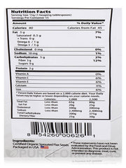 Organic Traditions Sprouted Golden Flax Seed Powder | 227 g | Rich in Fiber, Omega-3, and Vitamin E | Certified Organic