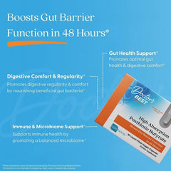 Doctor's Best, High Absorption Postbiotic Butyrate, 30 Liquid-Filled Veg Capsules (300 mg per Capsule)