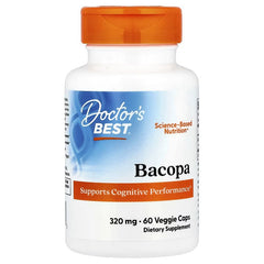 Doctor's Best, Bacopa, 320 mg, 60 Veggie Caps