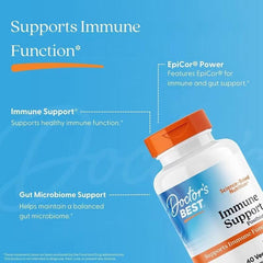 Doctor's Best, Immune Support Postbiotic, 500 mg, 60 Veg Caps