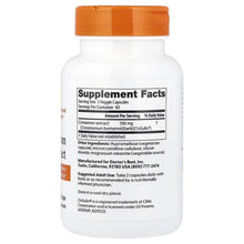 Cinnamon extract supplement bottle back label with Supplement Facts
