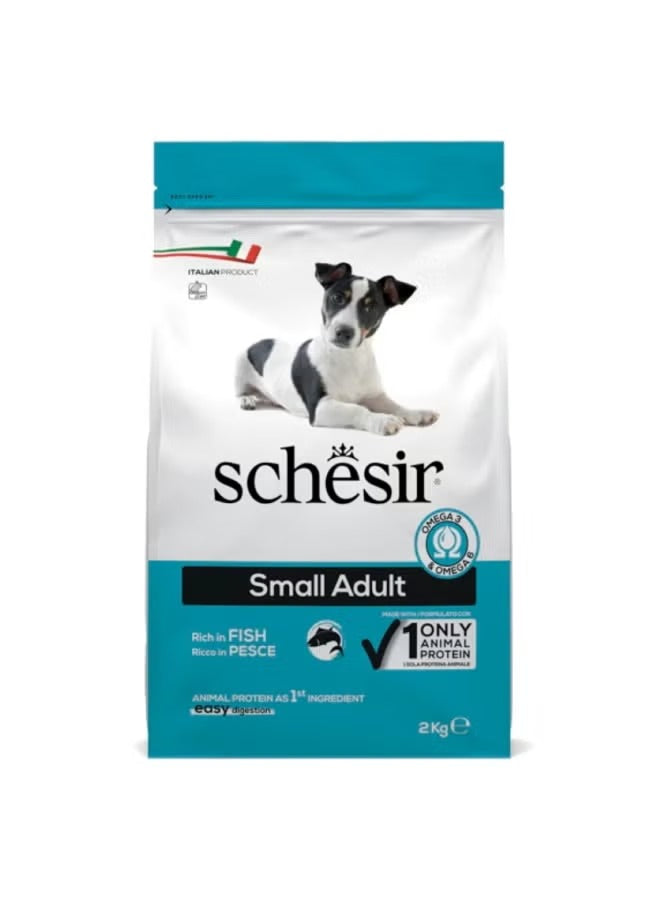 Schesir Small Adult Maintenance With Fish 2kg
