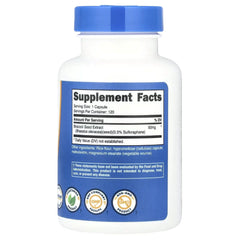 Nutricost Sulforaphane Glucosinolate 50mg – 120 Capsules | Premium Broccoli Extract Supplement