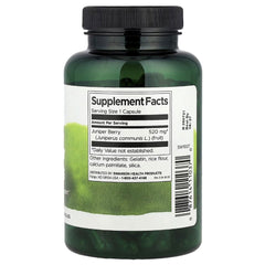 Swanson Vitamins Full Spectrum® Juniper Berries 520mg – 100 Capsules | Herbal Berry Supplement