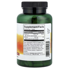 Swanson Vitamins Buffered Vitamin C – 250 Tablets | Gentle Immune Support & Antioxidant Supplement