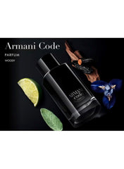 Giorgio Armani Armani Code Parfum for Men – Long-Lasting Woody Aromatic Fragrance – Refillable Bottle 125ml