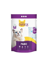Pado Silica Crystal Cat Litter 2kg With Pad Inside -Unscented