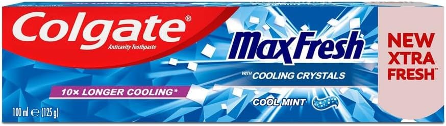 Colgate Fluoride Toothpaste Max Fresh Cool Mint 100ml