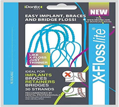 Piksters iDONTIX X-FLOSS 30 STRANDS (Blue)