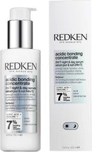 Redken acidic bonding concentrate night & day serum bottle, 100 ml with pump