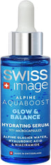 Aquaboost Hyaluronic Acid And Niacinamide Face Serum With Microcapsules 30 Ml | Oil-Free, Non-Greasy And Fast-Absorbing Formula Deeply Hydrates, Brightens And Smooths Skin | All Skin Types Swiss Made