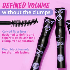Essence Lash Princess Volume & Style Mascara, Black, 12 ml