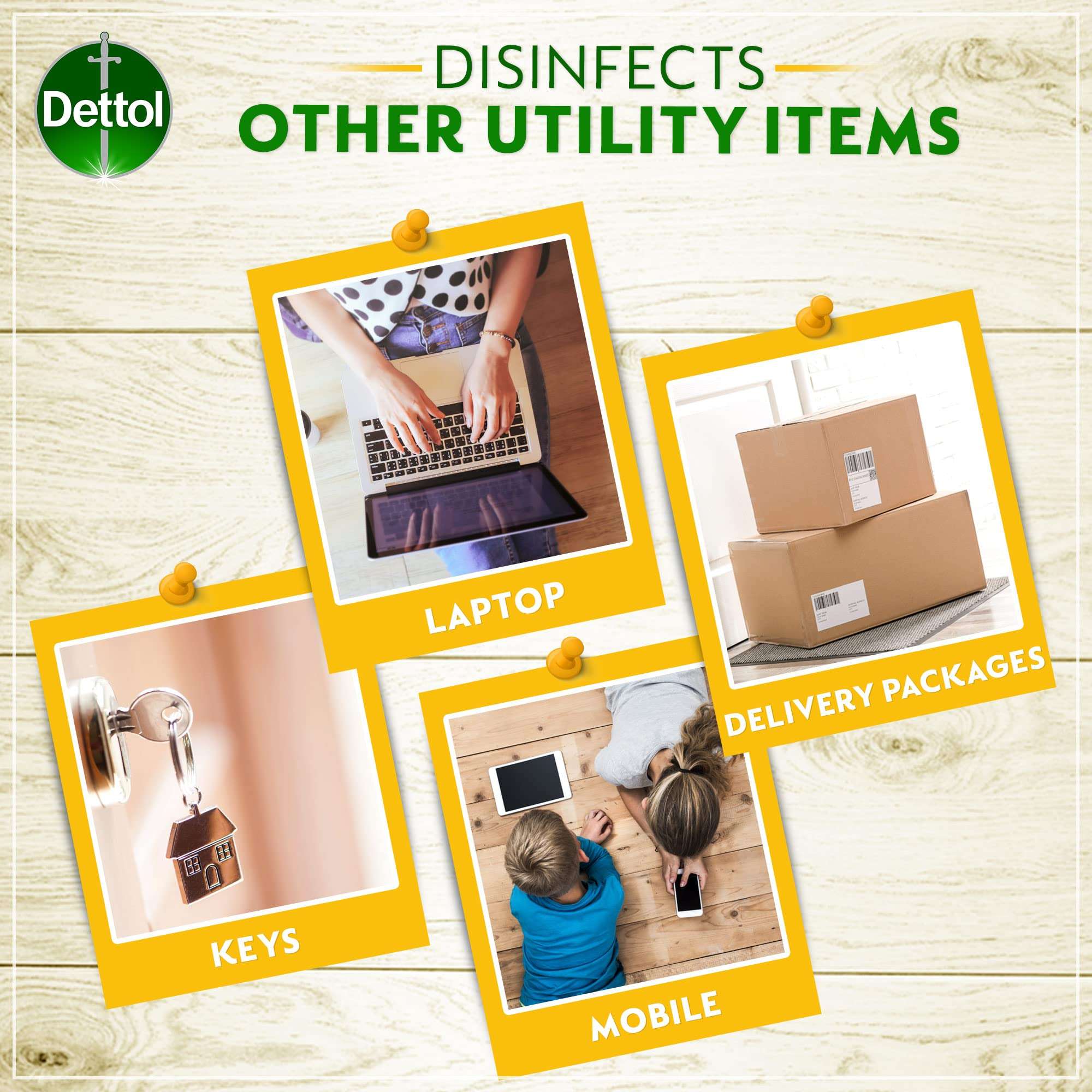 Dettol All in One Disinfectant Spray, Citrus Scent, 450ml