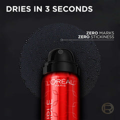 L’Oréal Paris L'Oreal Infallible 3-Second Setting Spray Mist, Microfine Mist for up to 36HR Wear, Clear, 1.76 Fl Oz