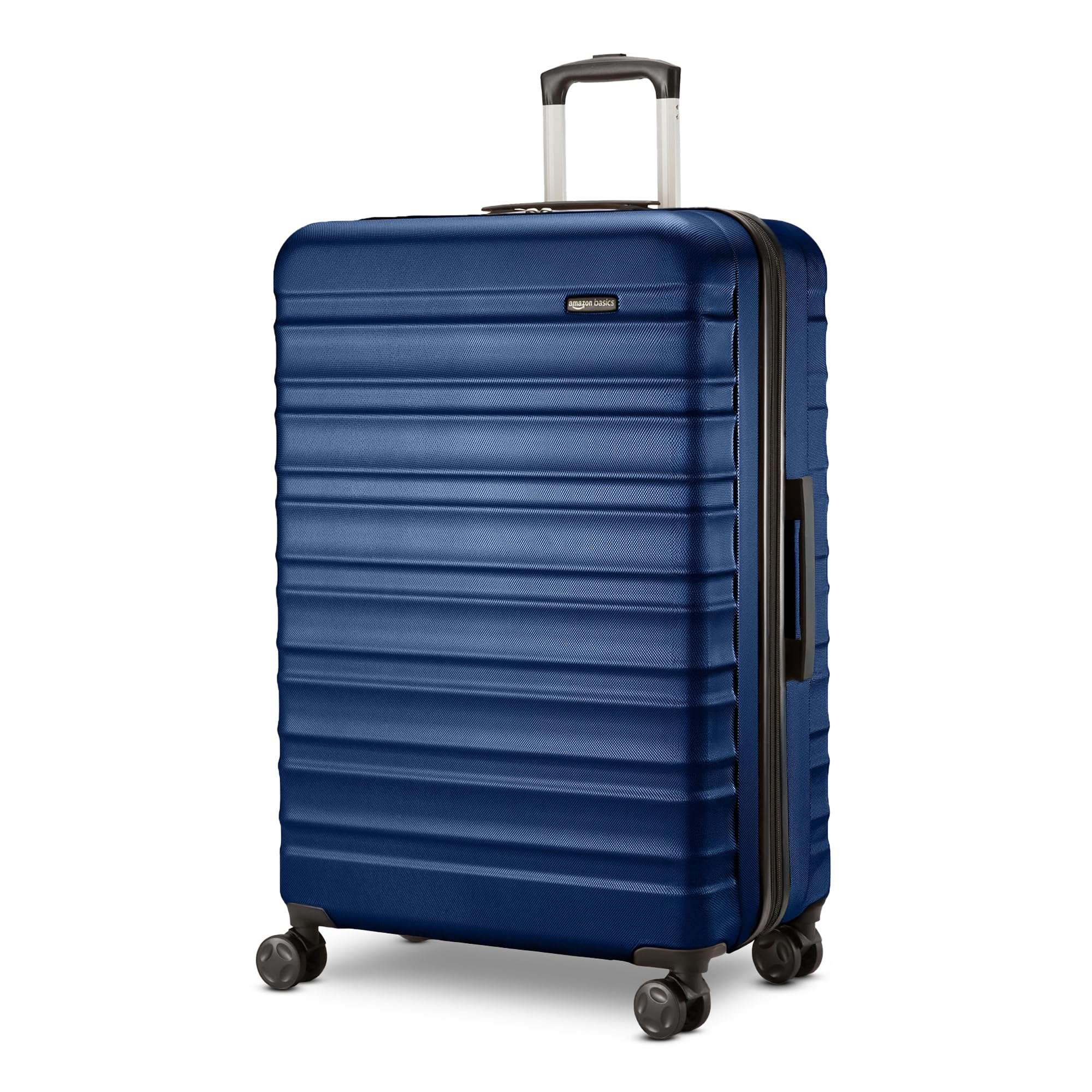 Hardside Spinner Luggage 26 Inch (68cm), Material: ABS, Navy Blue